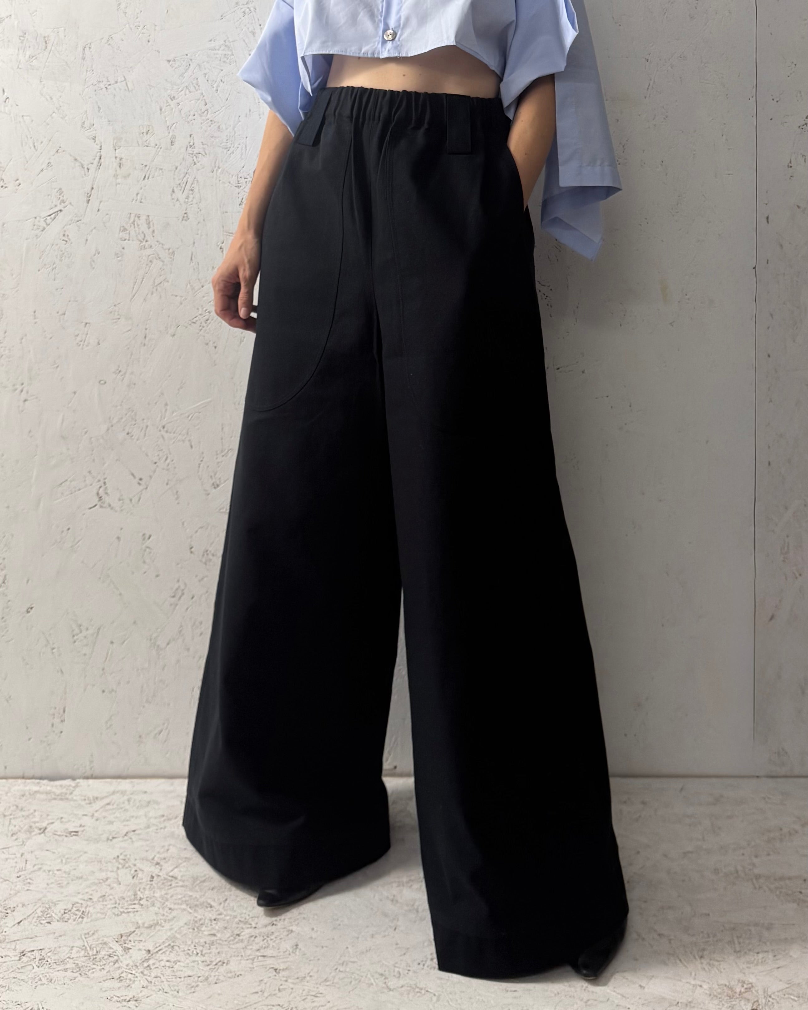oversized pants with pockets