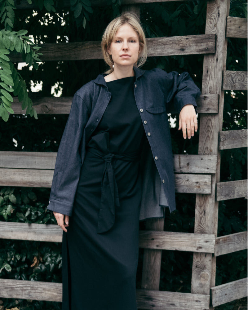 overshirt made of organic twill