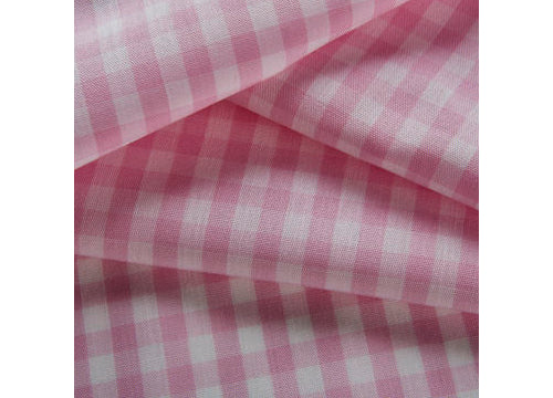 poplin-blouse with V-back and gathered sleeves