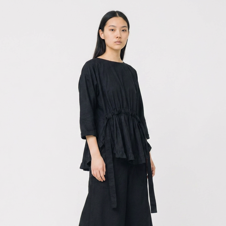 longsleeve with ruffles