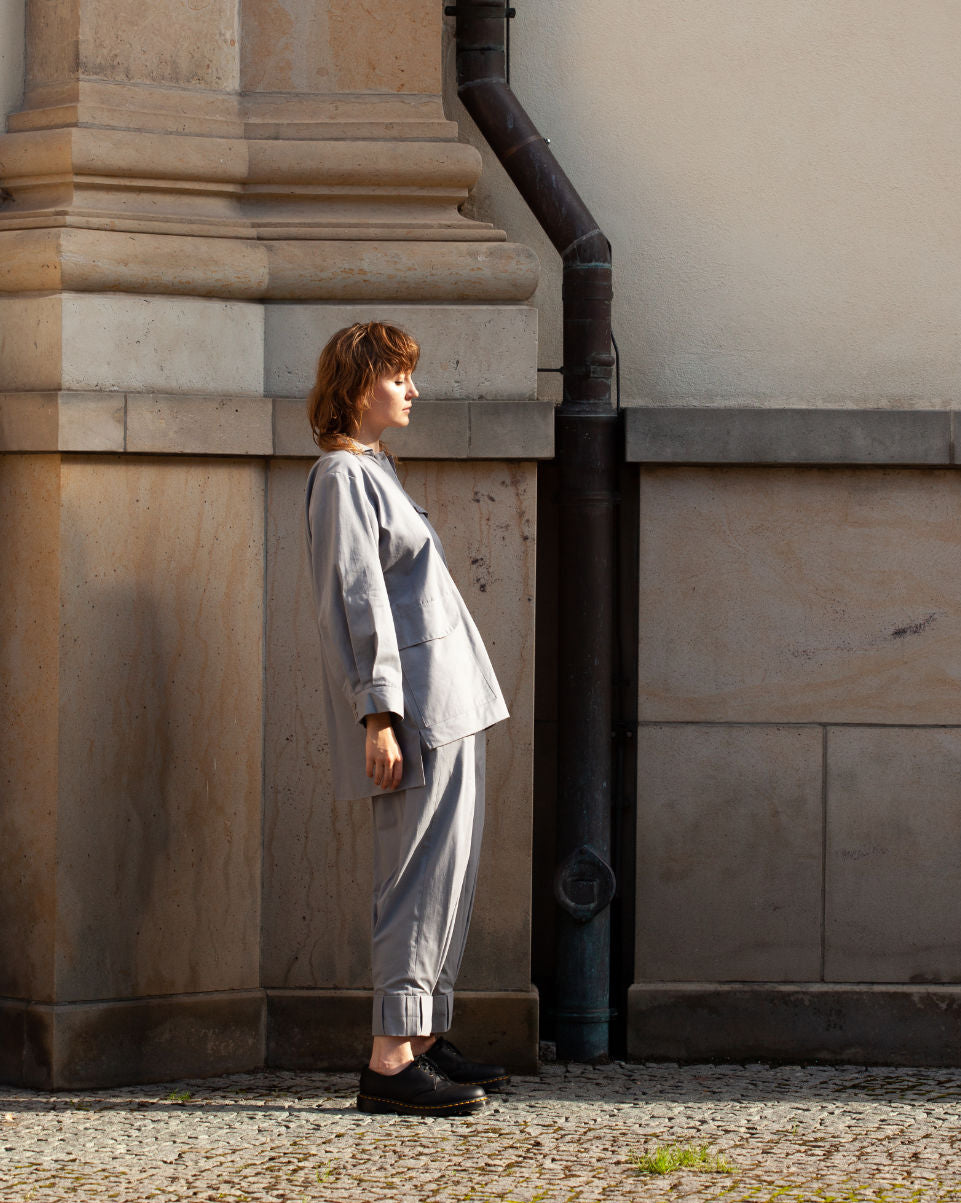 overshirt made of organic twill