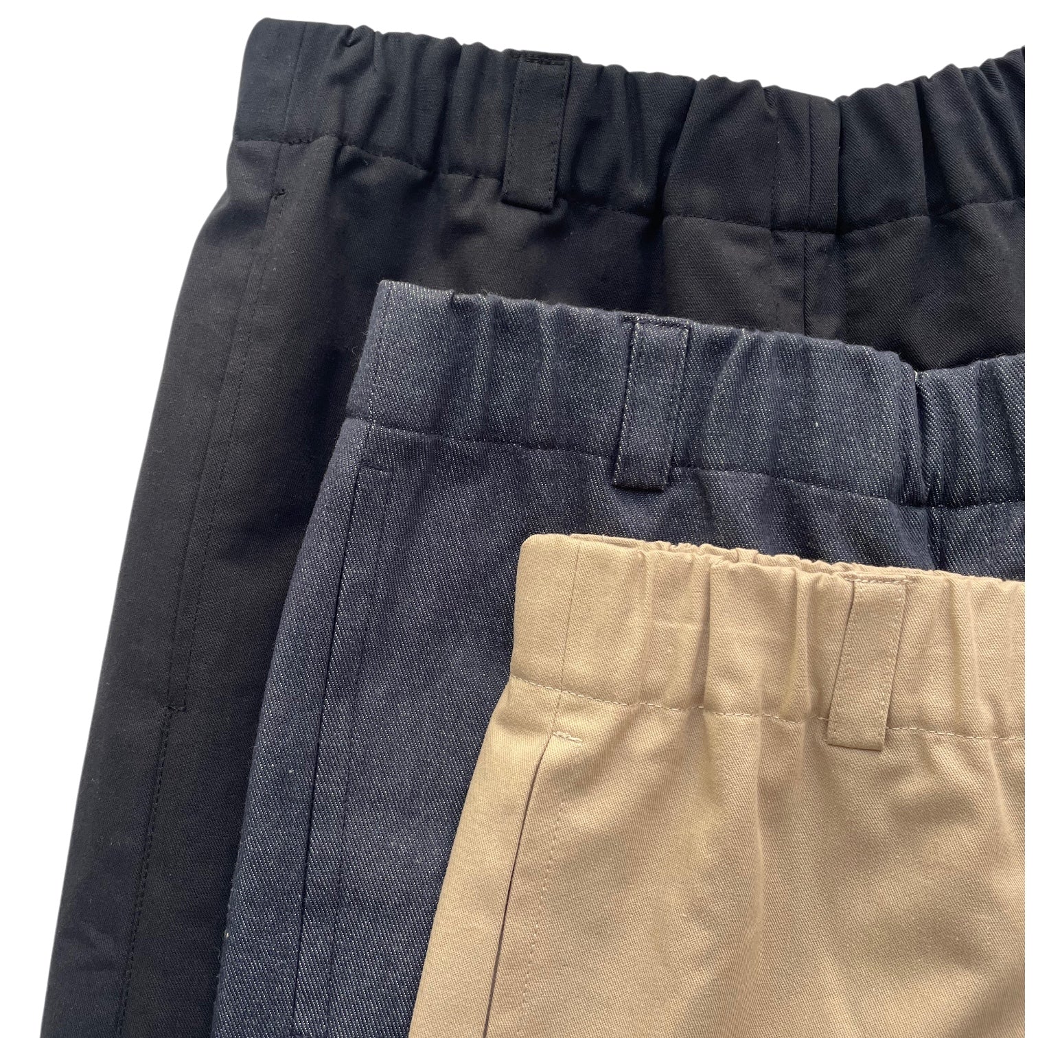 unisex pants made of organic twill
