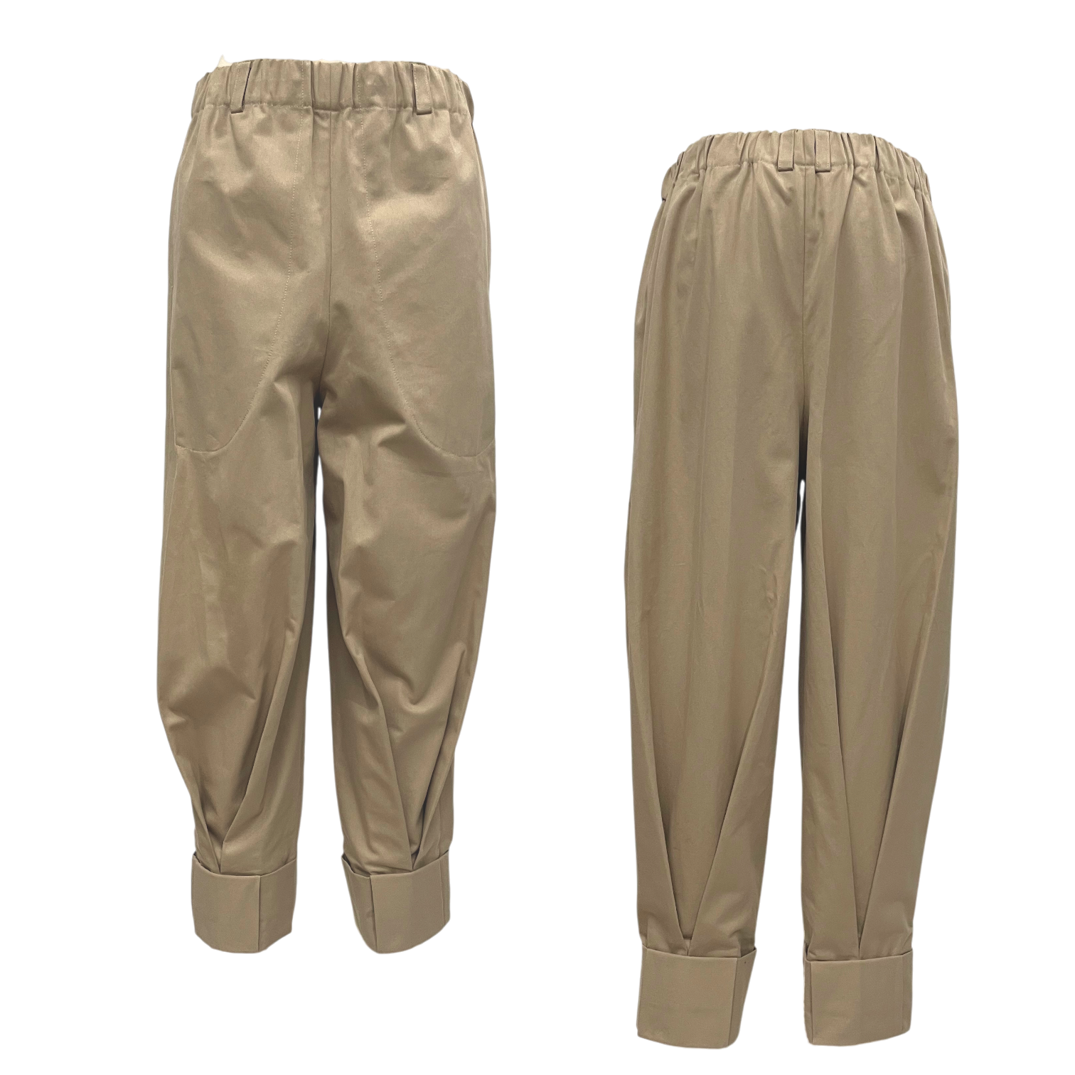 unisex pants made of organic twill