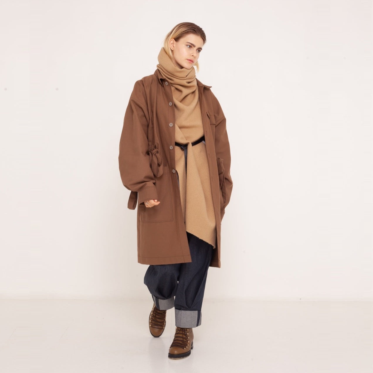 12 Parka with gathering 2023-01-03-WasteLessFashion by Natascha von Hirschhausen WasteLessFuture.jpg
