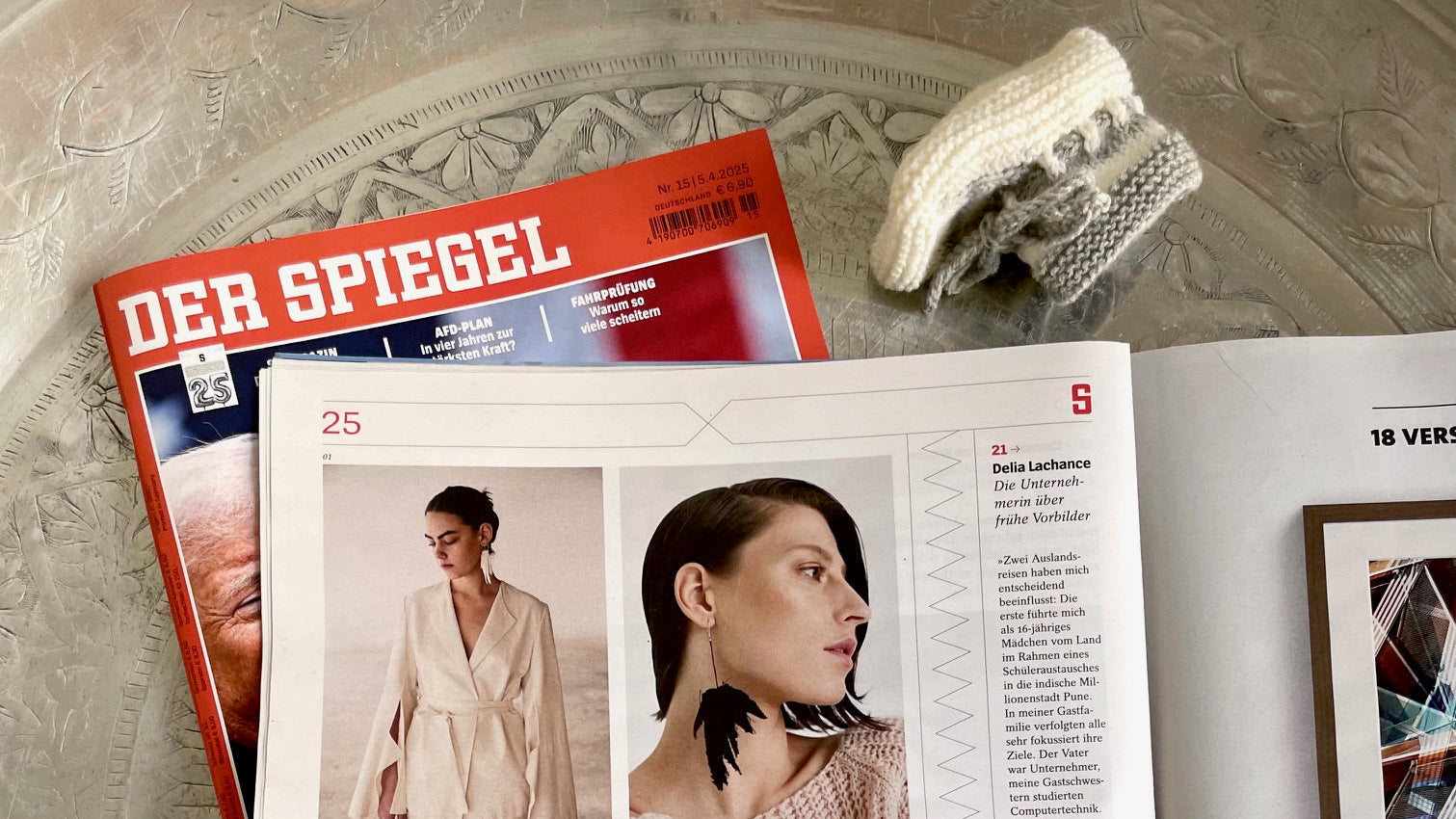 Beitrag zur Spiegel Magazin Jubiläumsausgabe - und Zuwachs