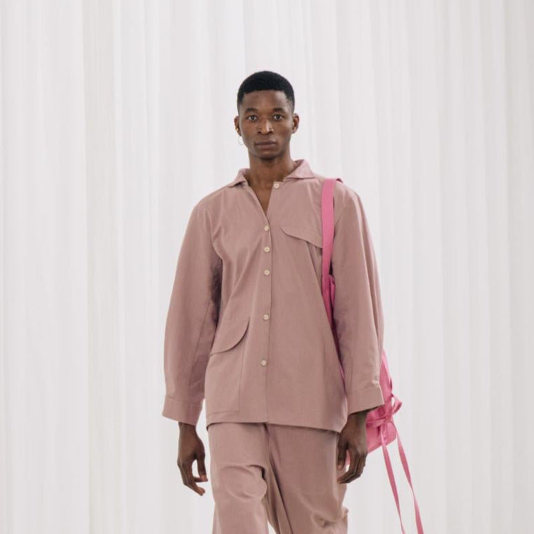 overshirt made of organic twill