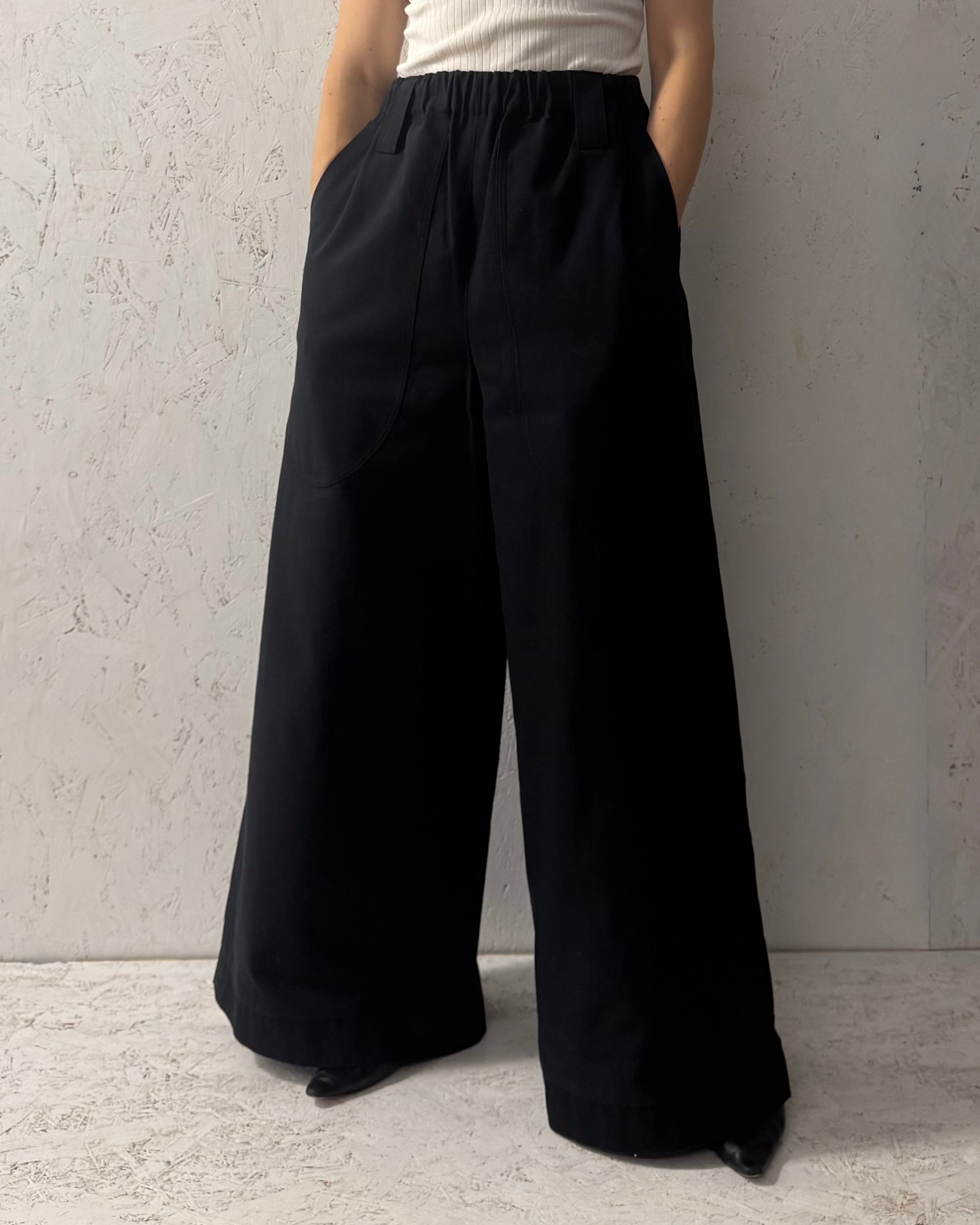 oversized pants with pockets