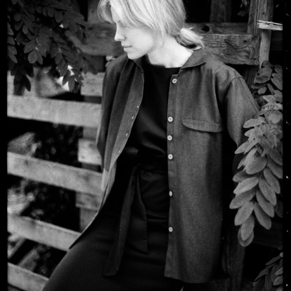 overshirt made of organic twill