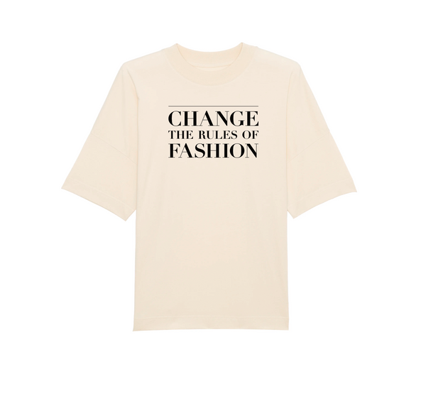 unisex T-shirt "change the rules of fashion"