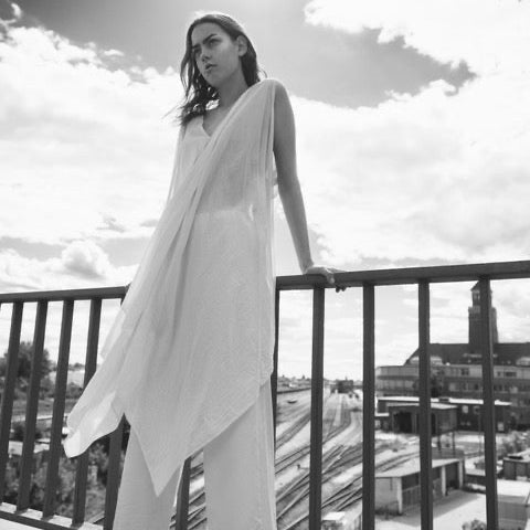 transparent beach dress