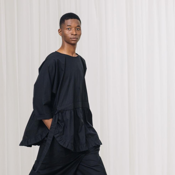 longsleeve with ruffles