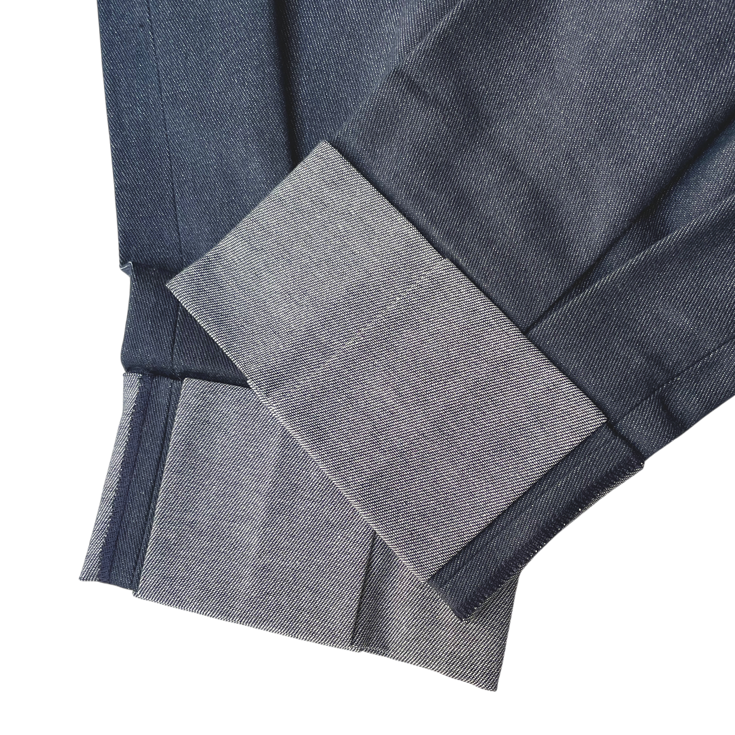 unisex pants made of organic twill