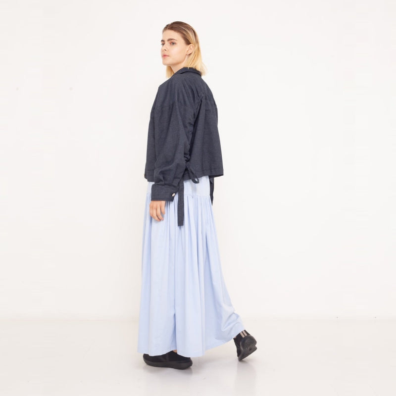 14 long, wide skirt with pocket 2023-01-03-WasteLessFashion by Natascha von Hirschhausen WasteLessFuture.jpg