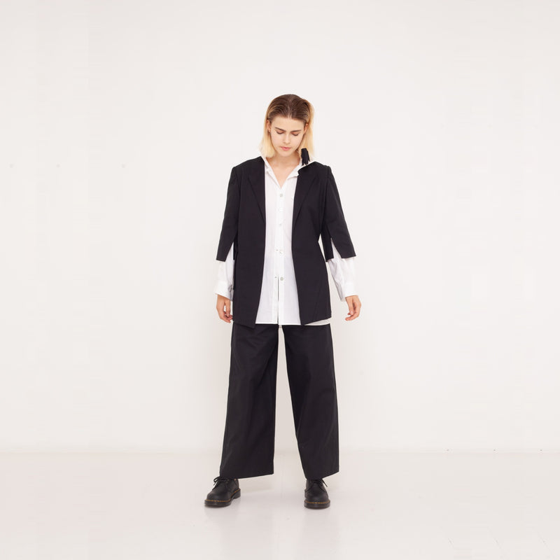 17 zero-waste pants suit with herringbone weaving 2023-01-03-WasteLessFashion by Natascha von Hirschhausen WasteLessFuture.jpg