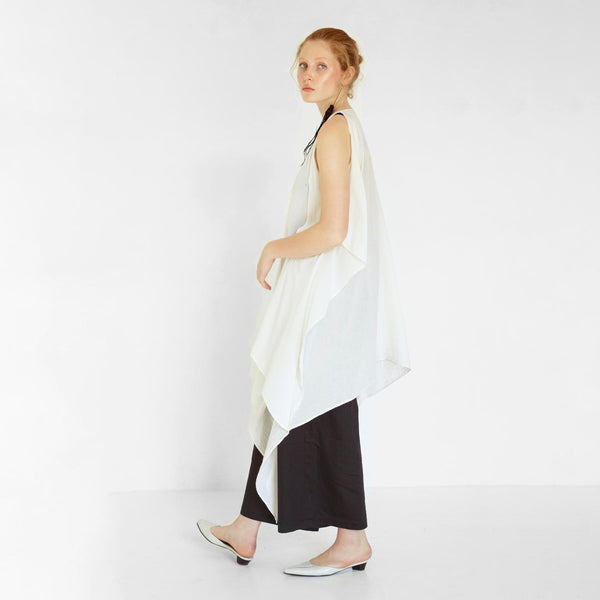 straight organic cotton pants by Natascha von Hirschhausen fashion design made in Berlin