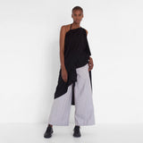 straight striped pants by Natascha von Hirschhausen fashion design made in Berlin