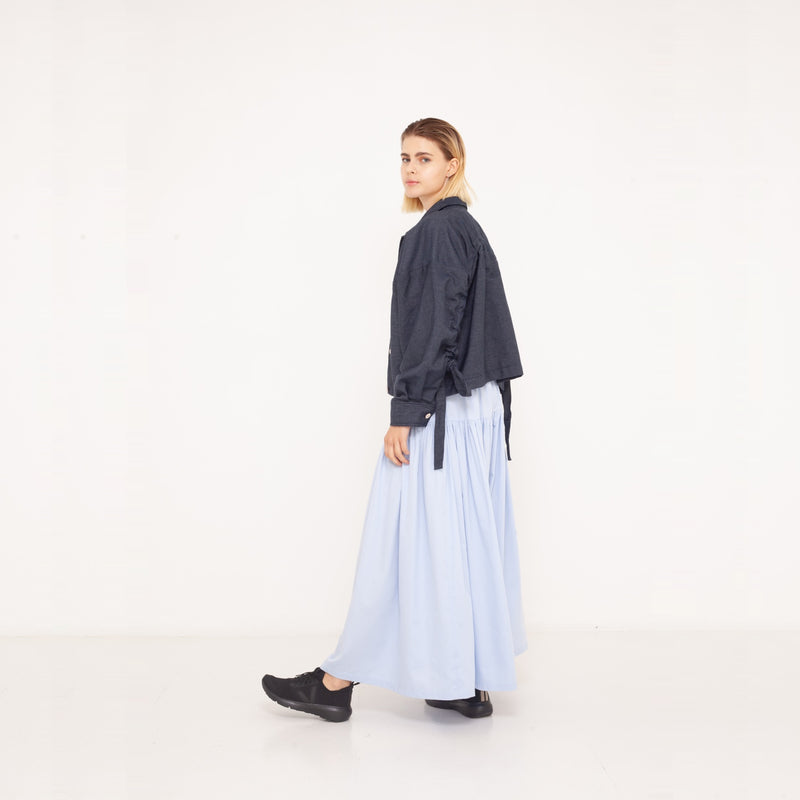 1 long, wide skirt with pocket 2023-01-03-WasteLessFashion by Natascha von Hirschhausen WasteLessFuture.jpg