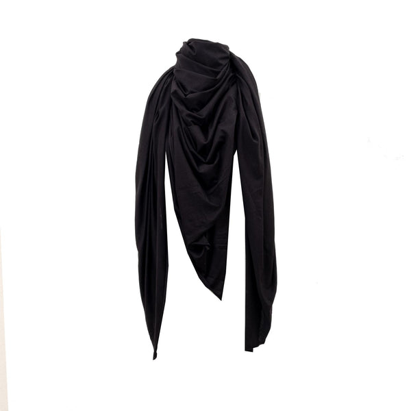 XXL scarf made of pure organic jersey by Natascha von Hirschhausen fashion design made in Berlin