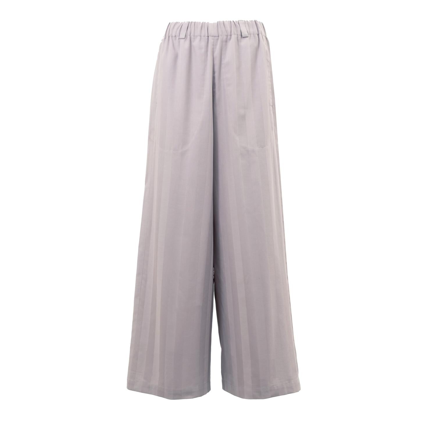 straight striped pants by Natascha von Hirschhausen fashion design made in Berlin