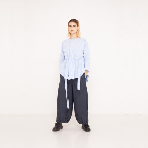 2 oversized culottes made of organic denim 2023-01-03-WasteLessFashion by Natascha von Hirschhausen WasteLessFuture.jpg