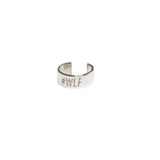 ear cuff with engraving