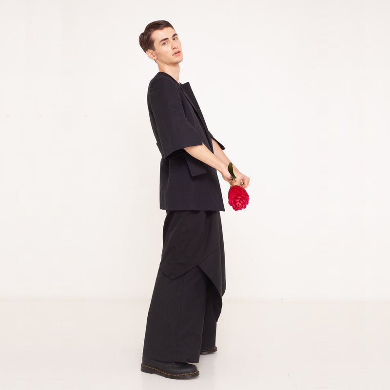 4 zero-waste pants suit with herringbone weaving 2023-01-03-WasteLessFashion by Natascha von Hirschhausen WasteLessFuture.jpg