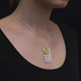 FuckFastFashion Anhänger mit Kette