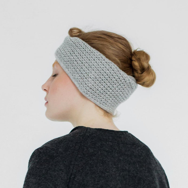 cozy headband made of cashmere by Natascha von Hirschhausen fashion design made in Berlin
