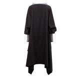 draped satin dress with stripe detail by Natascha von Hirschhausen fashion design made in Berlin