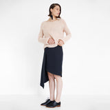 exclusive woollen pullover dyed with avocado seeds by Natascha von Hirschhausen fashion design made in Berlin