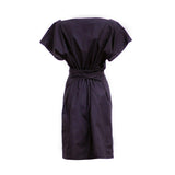 ligth summer dress made of shirting fabric by Natascha von Hirschhausen fashion design made in Berlin