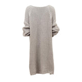 oversized cashmere dress by Natascha von Hirschhausen fashion design made in Berlin