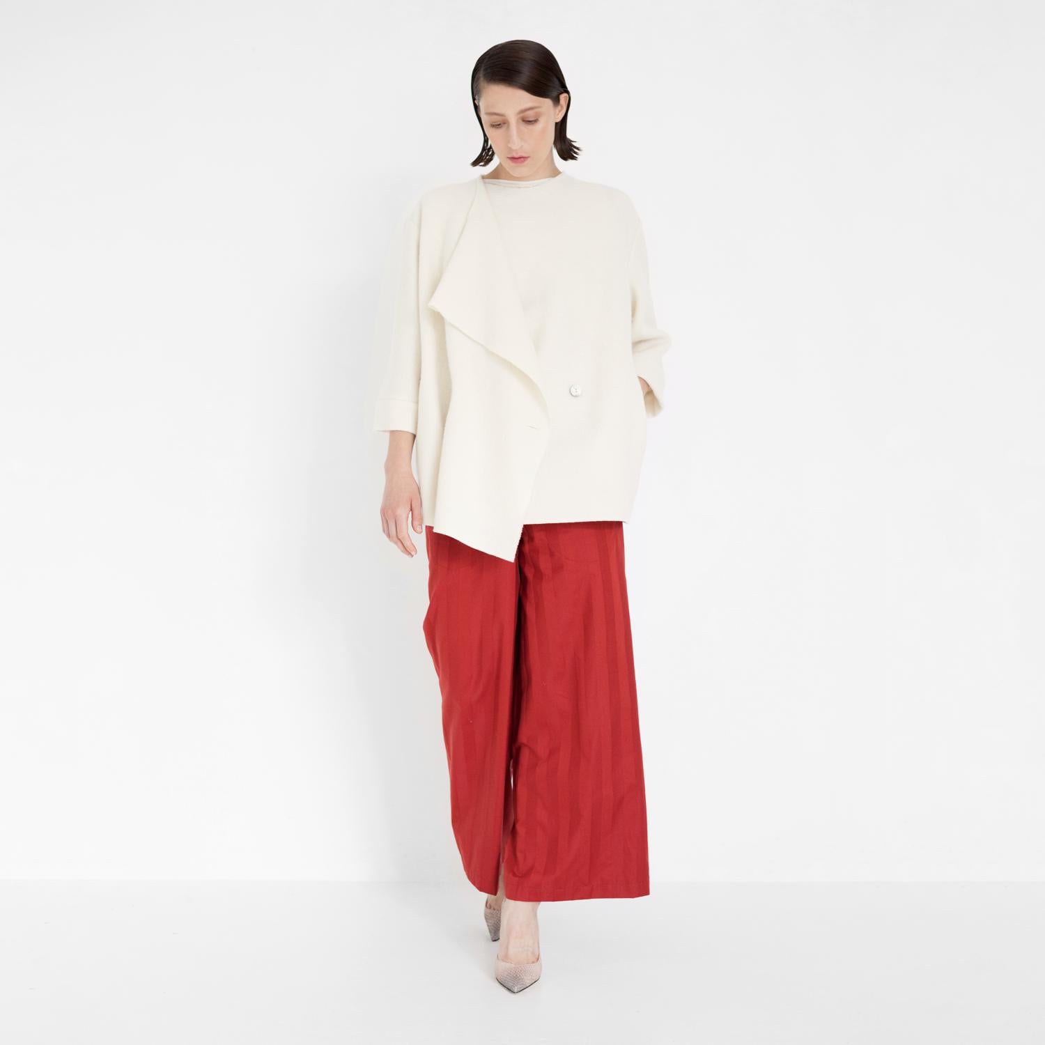 straight striped pants