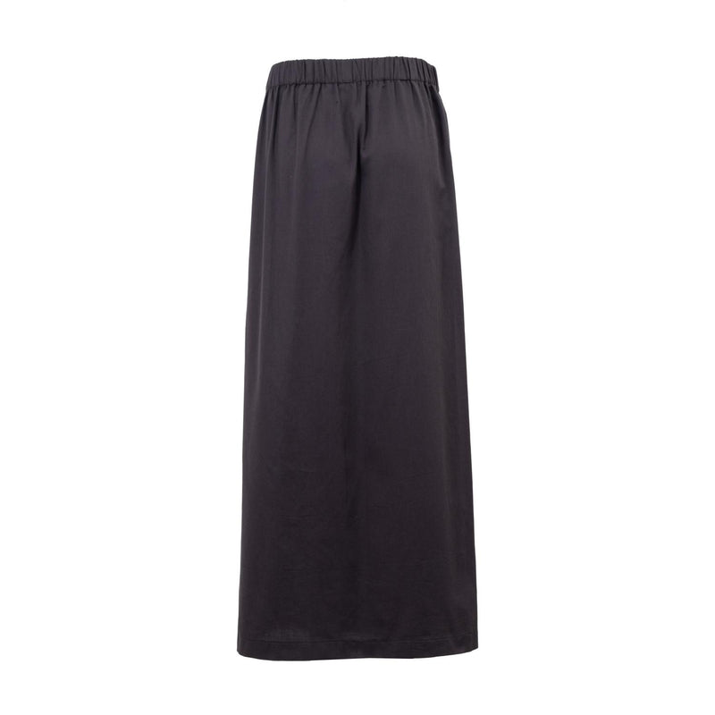 straight skirt with slit by Natascha von Hirschhausen fashion design made in Berlin