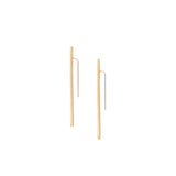 minimalist statement earrings