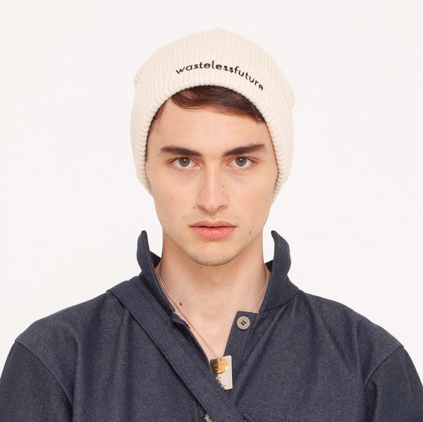 embroidered beanie