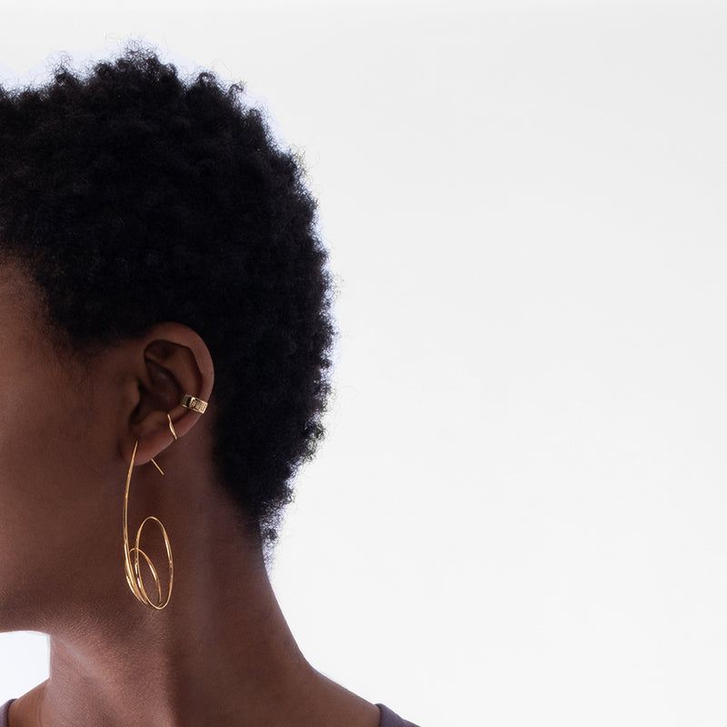 ear cuff with engraving