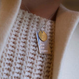 FuckFastFashion Anhänger mit Kette